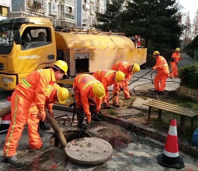 铁山港市政管道清淤